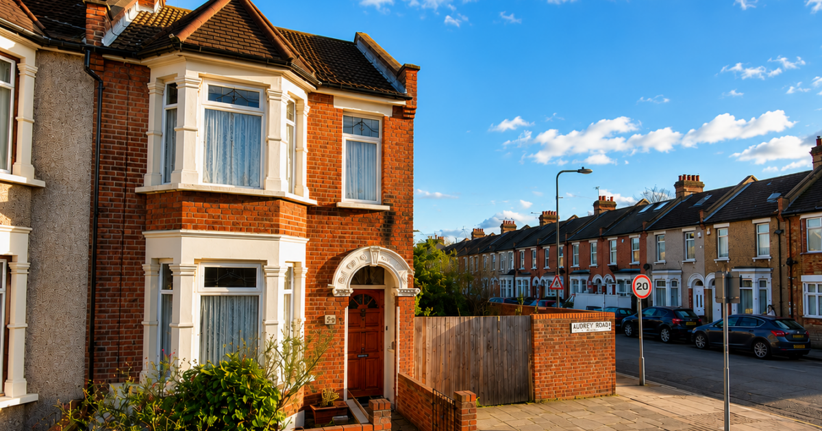 New build house Audrey Road Ilford