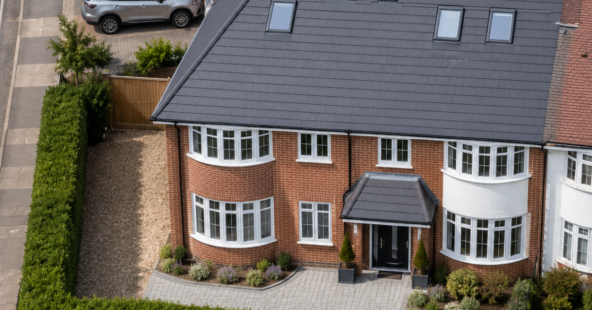 New build house Naseby Road Clayhall
